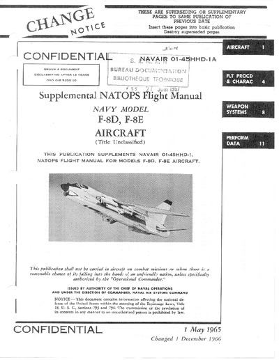 Avialogs Aviation Library Navair 01 45HHD 1A Supplemental Natops