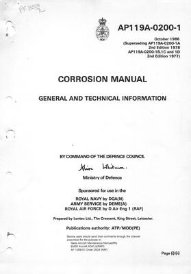 Avialogs: Aviation Library - A.P. 119A-0200-1 Corrosion manual