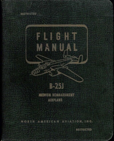 Avialogs: Aviation Library - Report NA-5853 Flight Manual B-25J