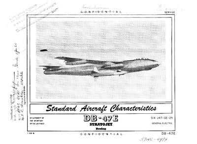 Avialogs: Aviation Library - 2741 DB-47E Stratojet Standard Aircraft ...