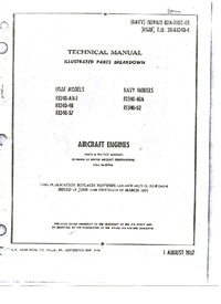 Navair 02A-10DC-4B Technical Manual - Illustrated Parts Breakdown - R-1340 Aircraft Engines