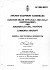 A.P. 108B-0107-1 Ejection Seats Type 2CA/1 and 2CA/2 and Aircrew list