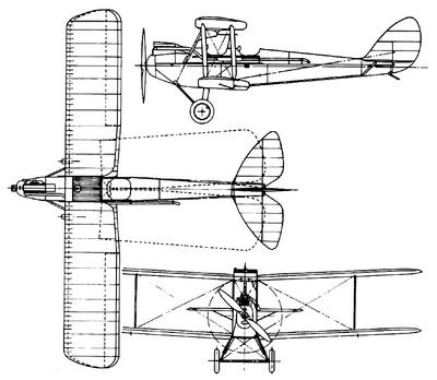 Avialogs: Aviation Library - Blueprint DH-60 Moth