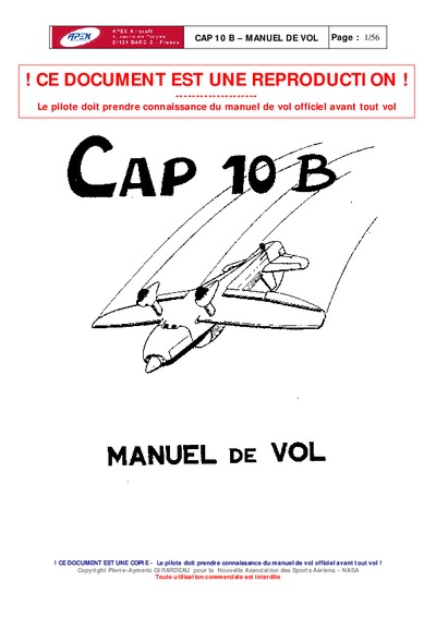 Avialogs: Aviation Library - Manuel de vol Cap 10b