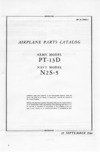 AN 01-70AC-4 Airplane Parts Catalog - Army Model PT-13D - Navy model N2S-5