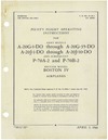T.O. 01-4-1 Pilot&#039;s flight operating instructions for A-20G and A-20J