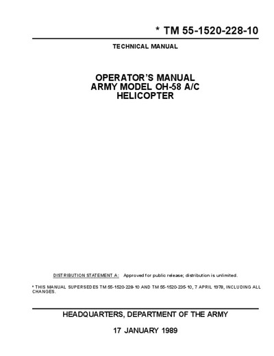 Avialogs: Aviation Library - TM 55-1520-228-10 Operator's Manual Army ...