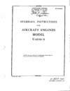 AN 02-55AD-3 Overhaul instructions for Aircraft Engines Model V-1650-9