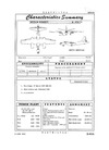 B-45A Tornado Characteristics Summary - 6 June 1949