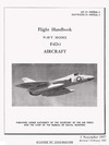 AN 01-40FBA-1 Flight Handbook F4D-1 Skyray Aircraft