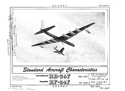 Avialogs: Aviation Library - RB-36F FICON Standard Aircraft ...