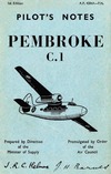 A.P. 4384A Pilot&#039;s Notes Pembroke C.1