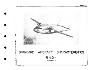 Avialogs: Aviation Library - R4Q-1 Standard Aircraft Characteristics ...