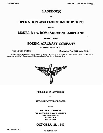 Avialogs: Aviation Library - T.O. 01-20EC-1 Handbook Of Operation And ...