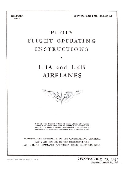 Avialogs: Aviation Library - TO 01-140DA-1 Pilot's Flight Operating ...