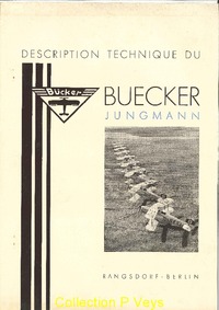 Description Technique du Buecker Jungmann