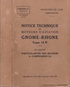 N.B.C. 17 Notice technique Moteur d&#039;aviation Gnome-Rhone Type 14N - Part1