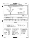 3167 A3D-2 Skywarrior (Cleft Wing) Characteristics Summary - 1 October 1961