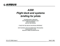 Airbus 330 Flight Deck and systems briefing for pilots