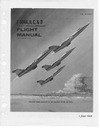 T.O. 1F-104A-1 F-104A,B,C &amp;D Flight Manual
