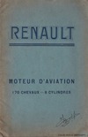 Renault - Moteur d&#039;aviation - 170cv - 8 Cylindres