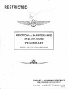 Report 5562 - Erection and Maintenance Instructions Preliminary Model F4U-1,FG-1, F3A-1 Airplanes