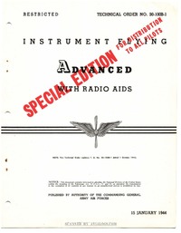 T.O. 30-100B-1 Instrument Flying Advanced with Radio Aids