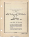 T.O. 01-125-1 Pilot&#039;s flight operating instructions AT-17 Series and UC-78 Series - Navy model JRC-1