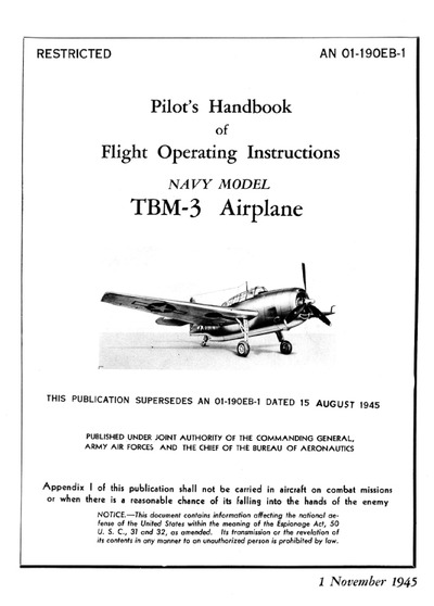 Avialogs: Aviation Library - AN 01-190EB-1 Pilot's Handbook Of Flight ...