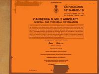 A.P. 101B-0402-1B Canberra B.Mk.2 Aircraft - General and technical information
